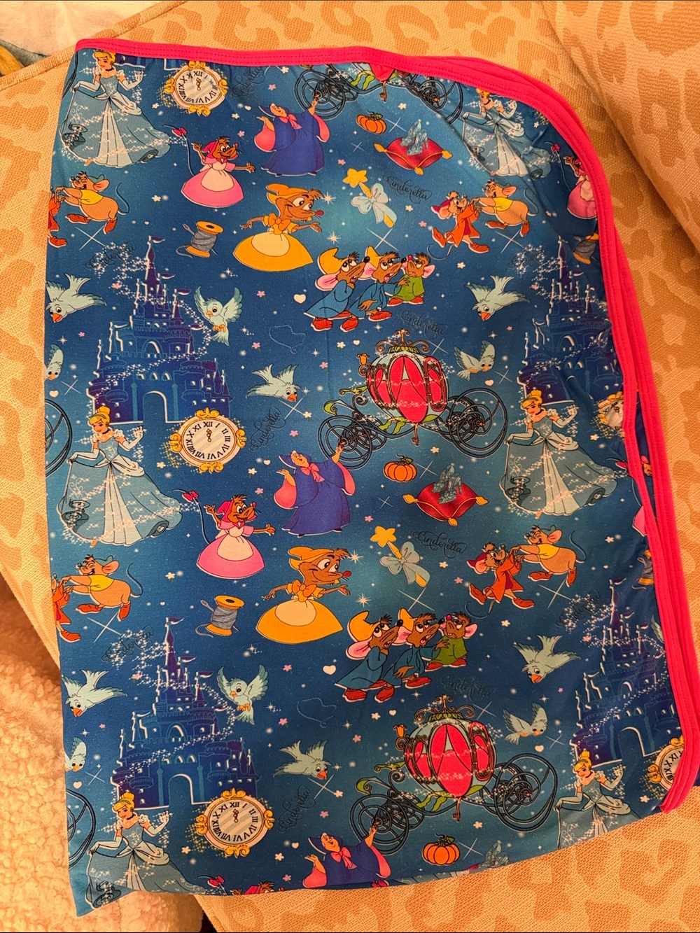 Cinderella Bamboo Blanket 30X40 NEW